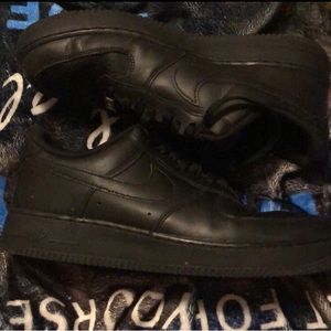 Nike Black Air Force 1 Size 11